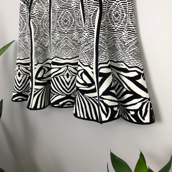 DVF Samara Fit and Flare Skirt - Zebra Tattoo - Picture 7 of 14